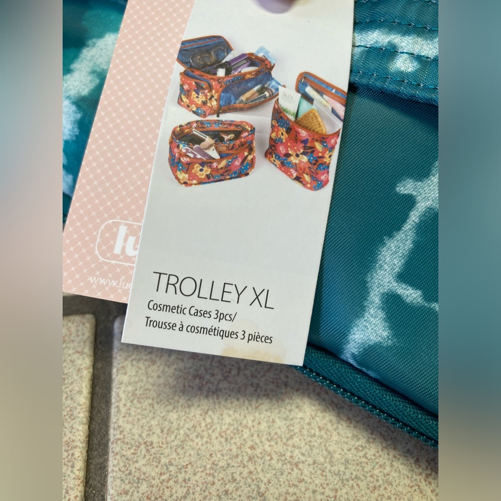Lug Teal Trolly XL